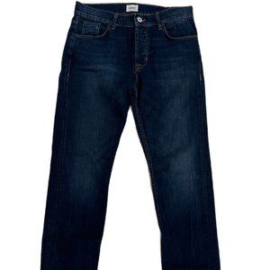 Hudson Straight Leg Button Fly Jeans. Size 32